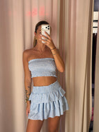 Completo Top e Gonna/Pantaloncino