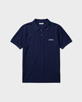 Polo Sport a Manica Corta Blu