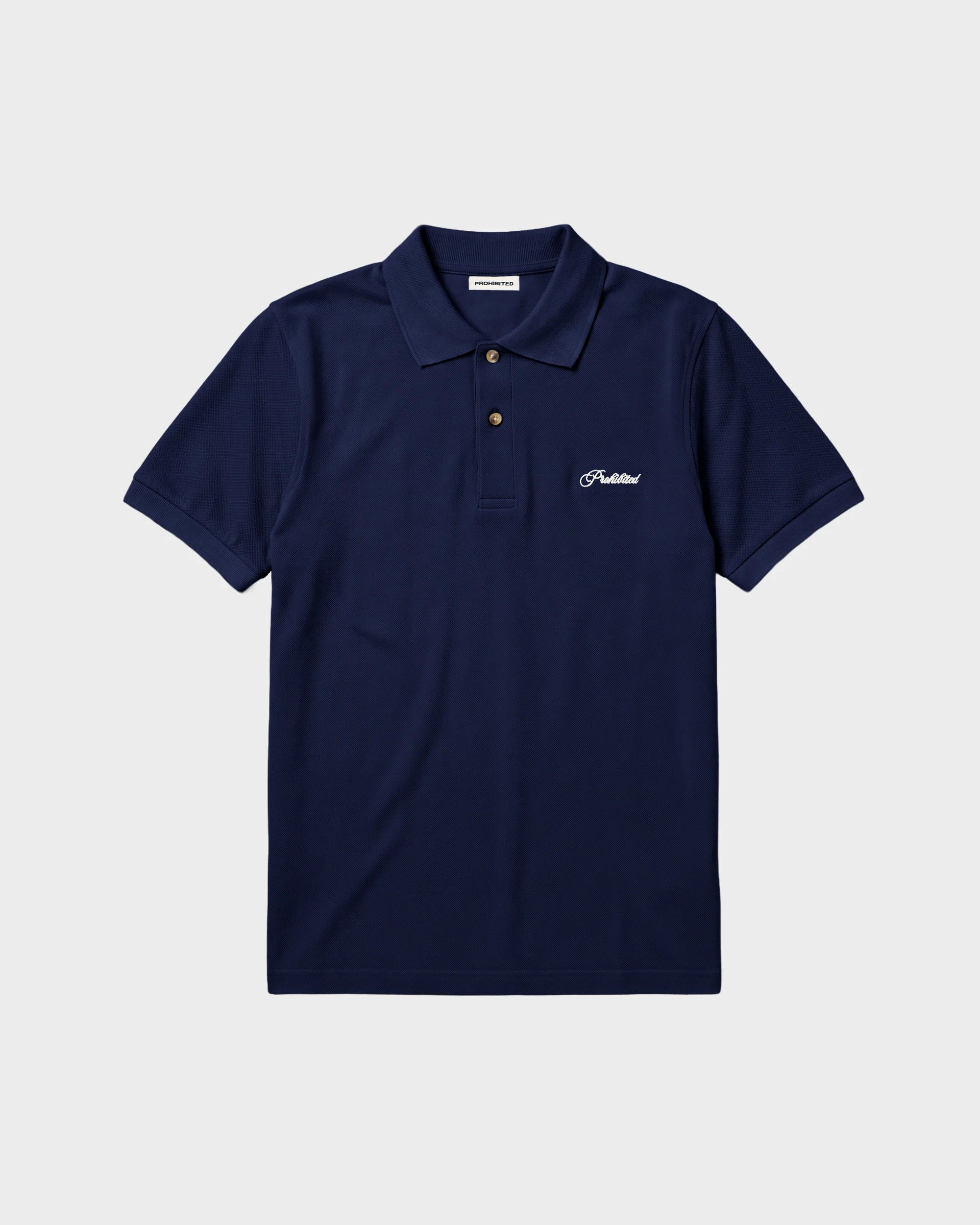Polo Sport a Manica Corta Blu