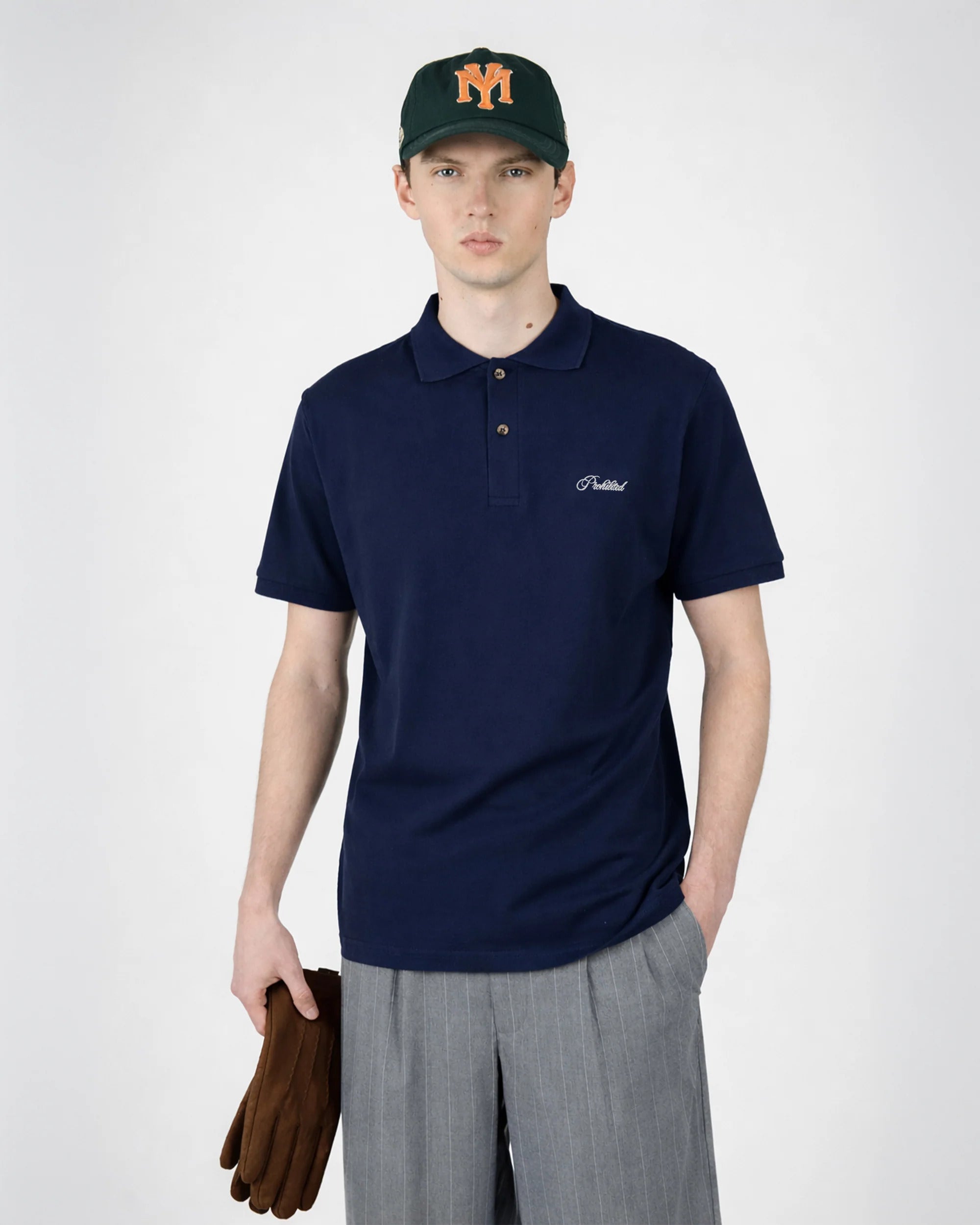 Polo Sport a Manica Corta Blu