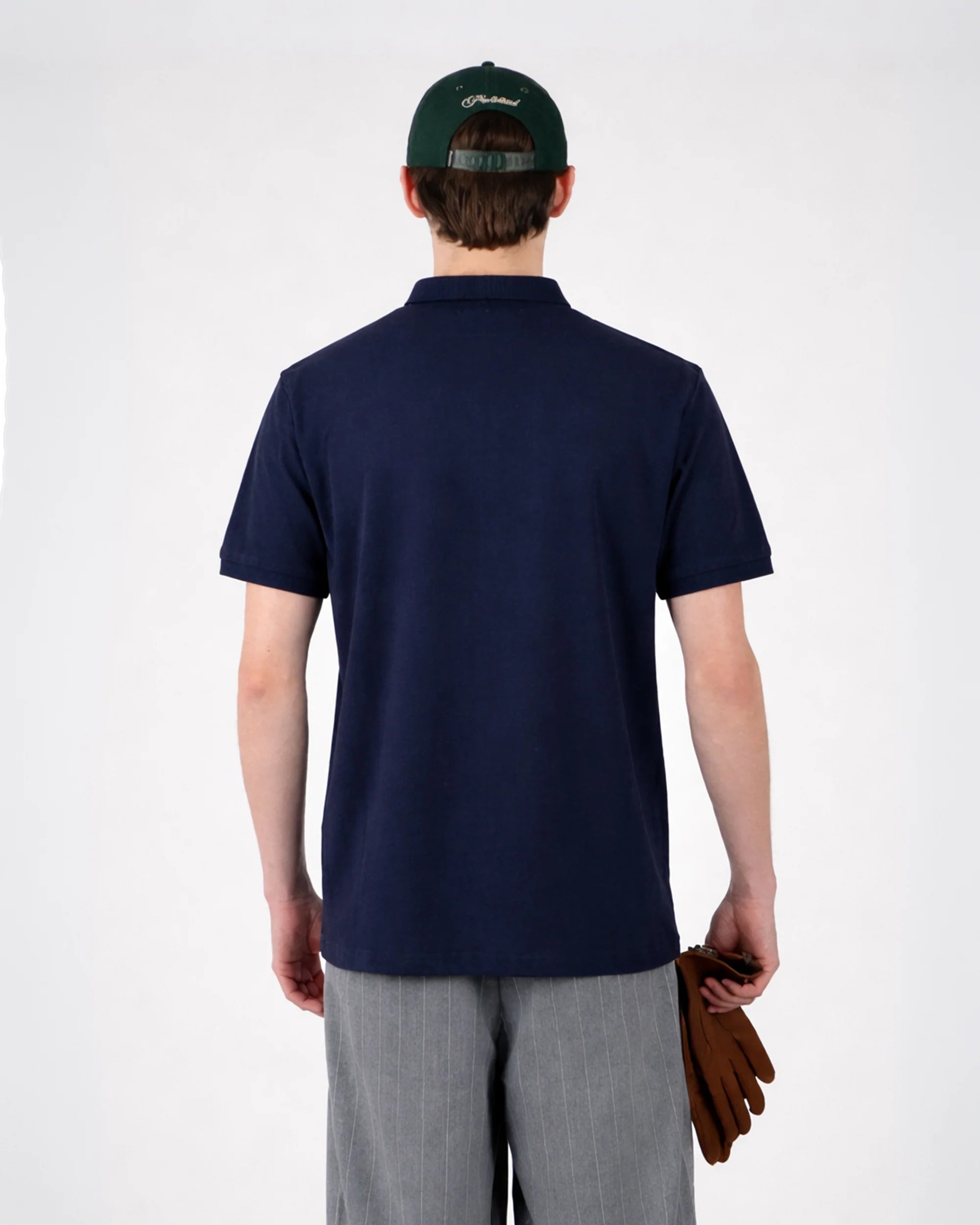 Polo Sport a Manica Corta Blu