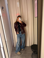 Jeans Crossed Wide Leg