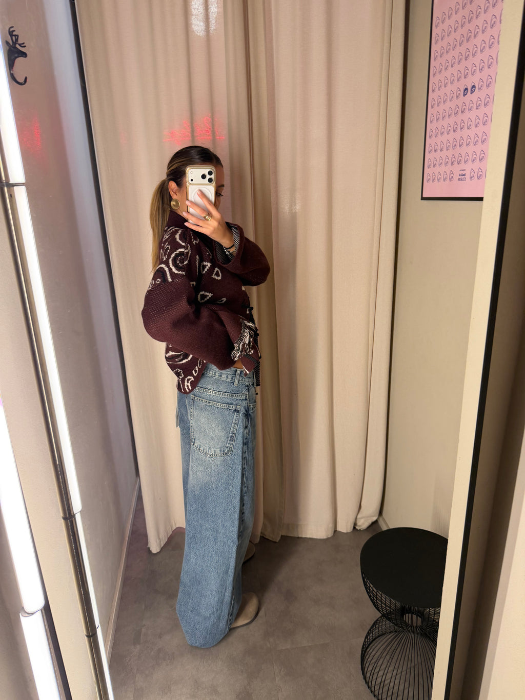 Jeans Crossed Wide Leg