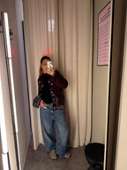 Jeans Crossed Wide Leg