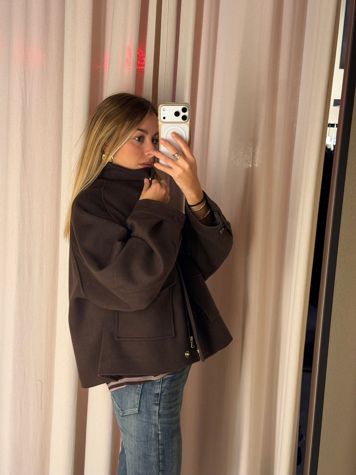 Bomber Zip Moro