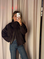 Bomber Zip Moro