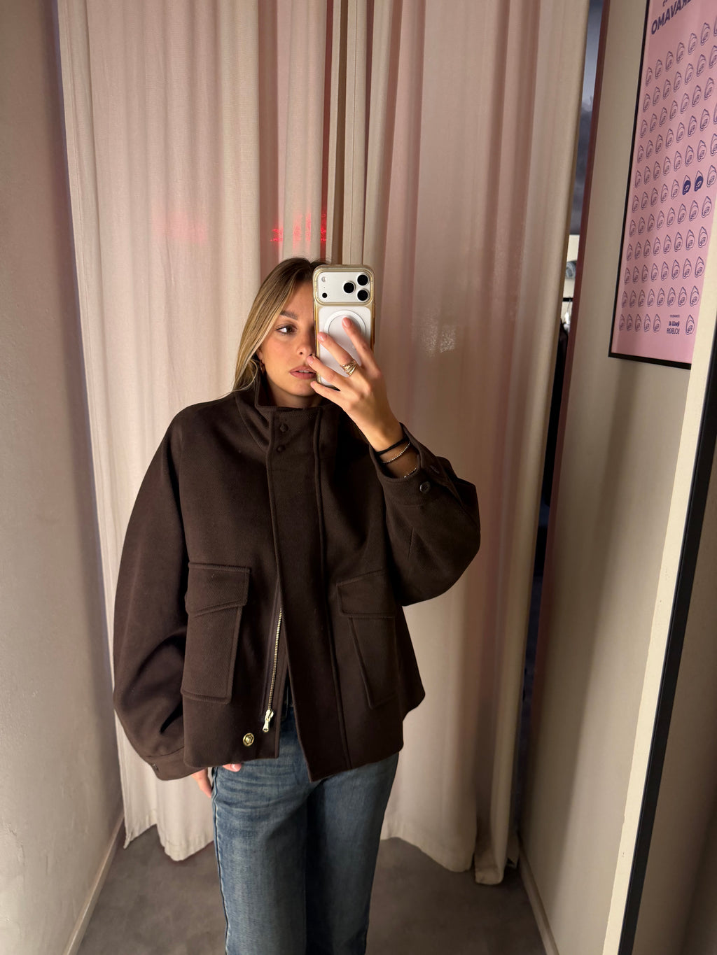Bomber Zip Moro