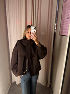 Bomber Zip Moro
