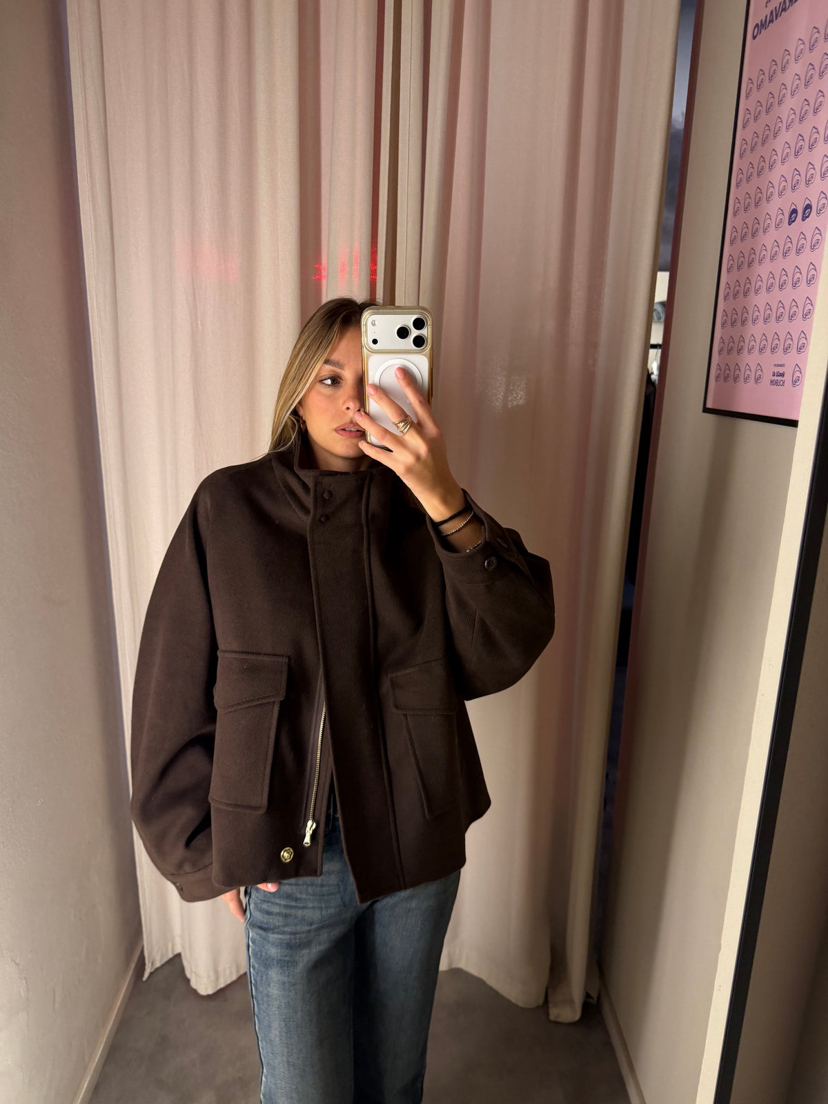 Bomber Zip Moro