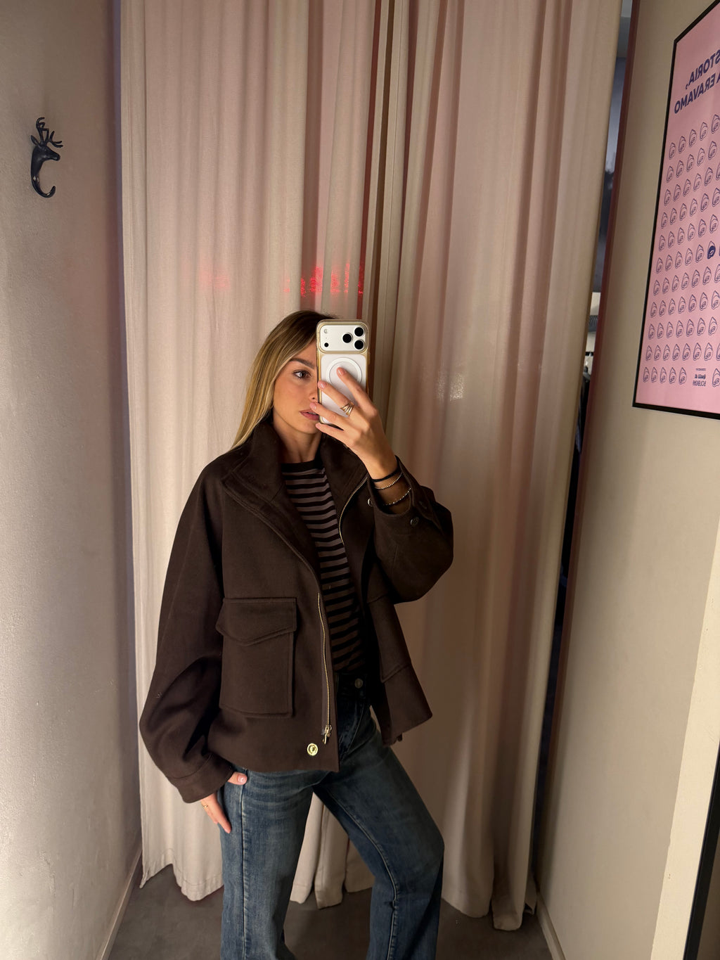 Bomber Zip Moro