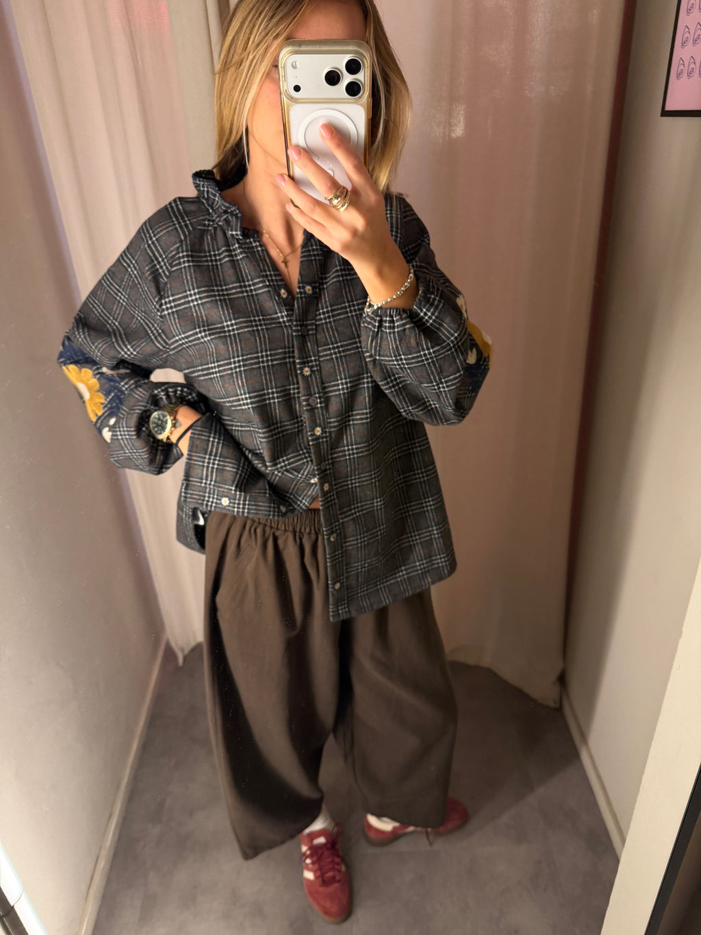Pantalone Balloon Moka