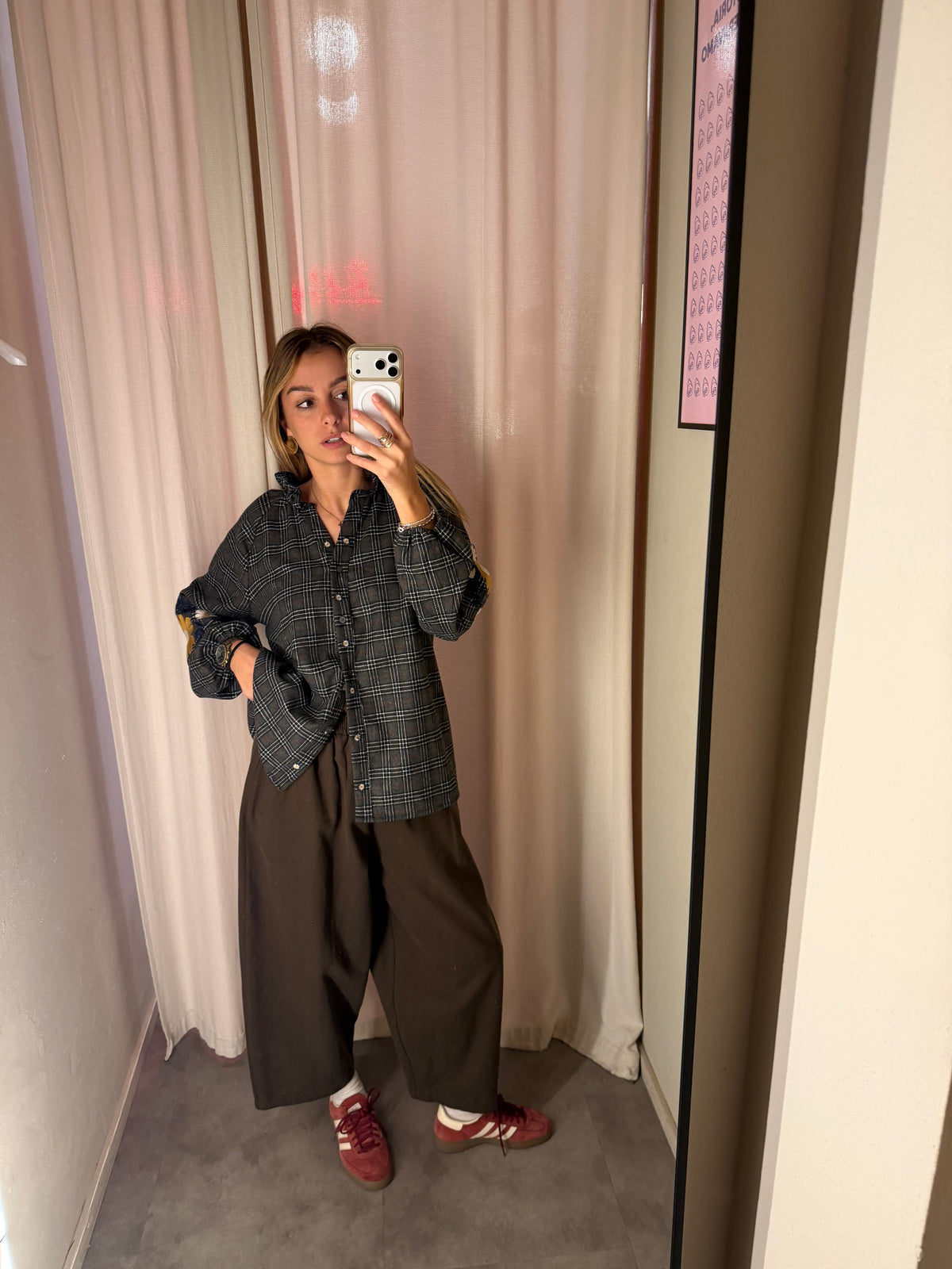 Pantalone Balloon Moka