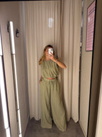 Pantalone Gamba Larga