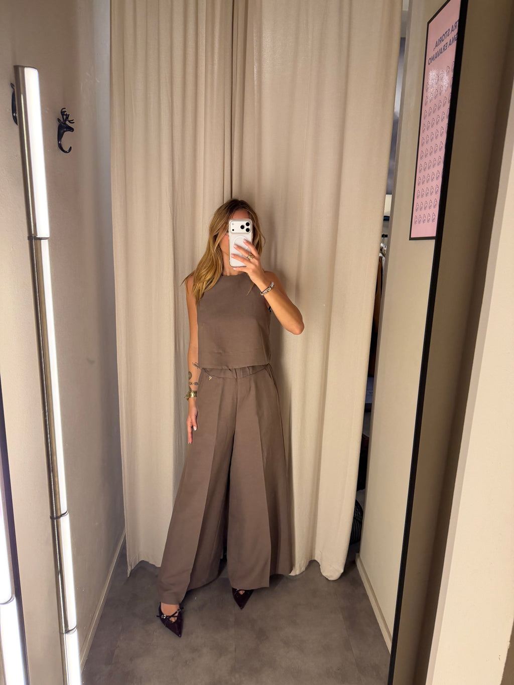 Pantalone con Fondo Ampio