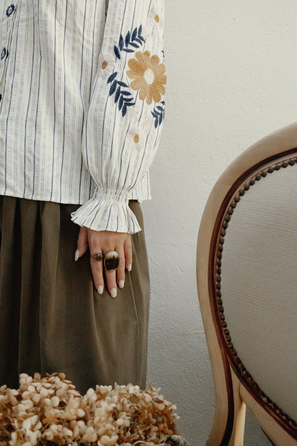 Camicia fiori