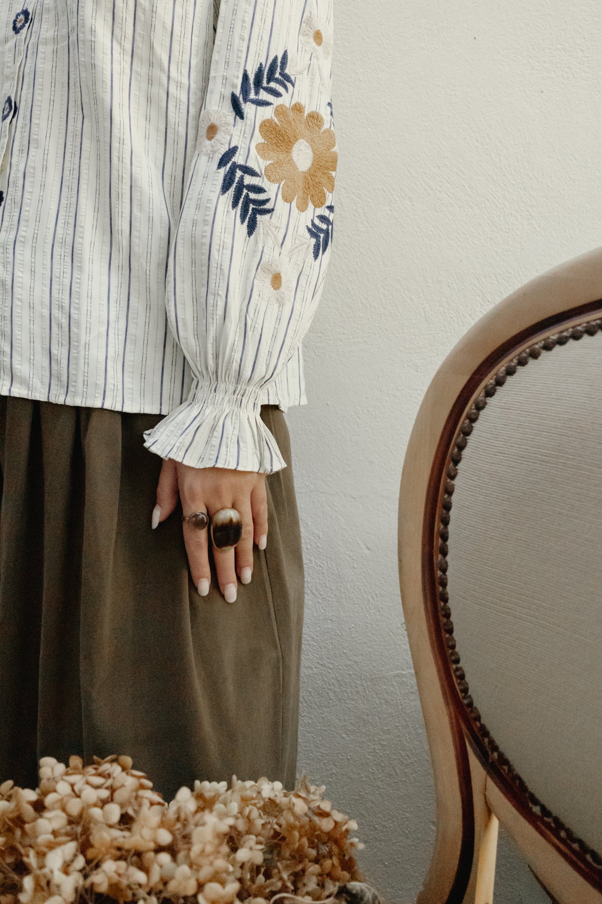 Camicia fiori