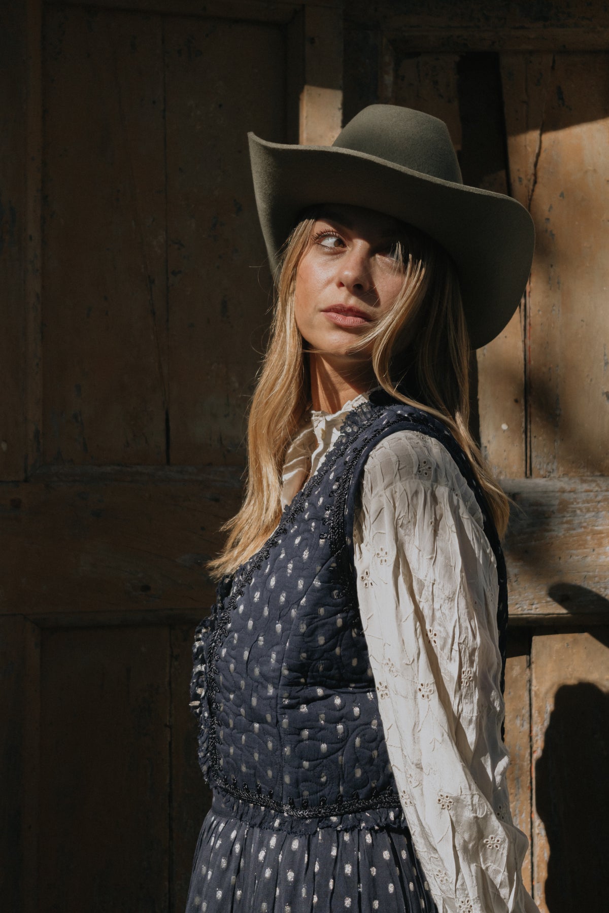 Gilet corto in jacquard