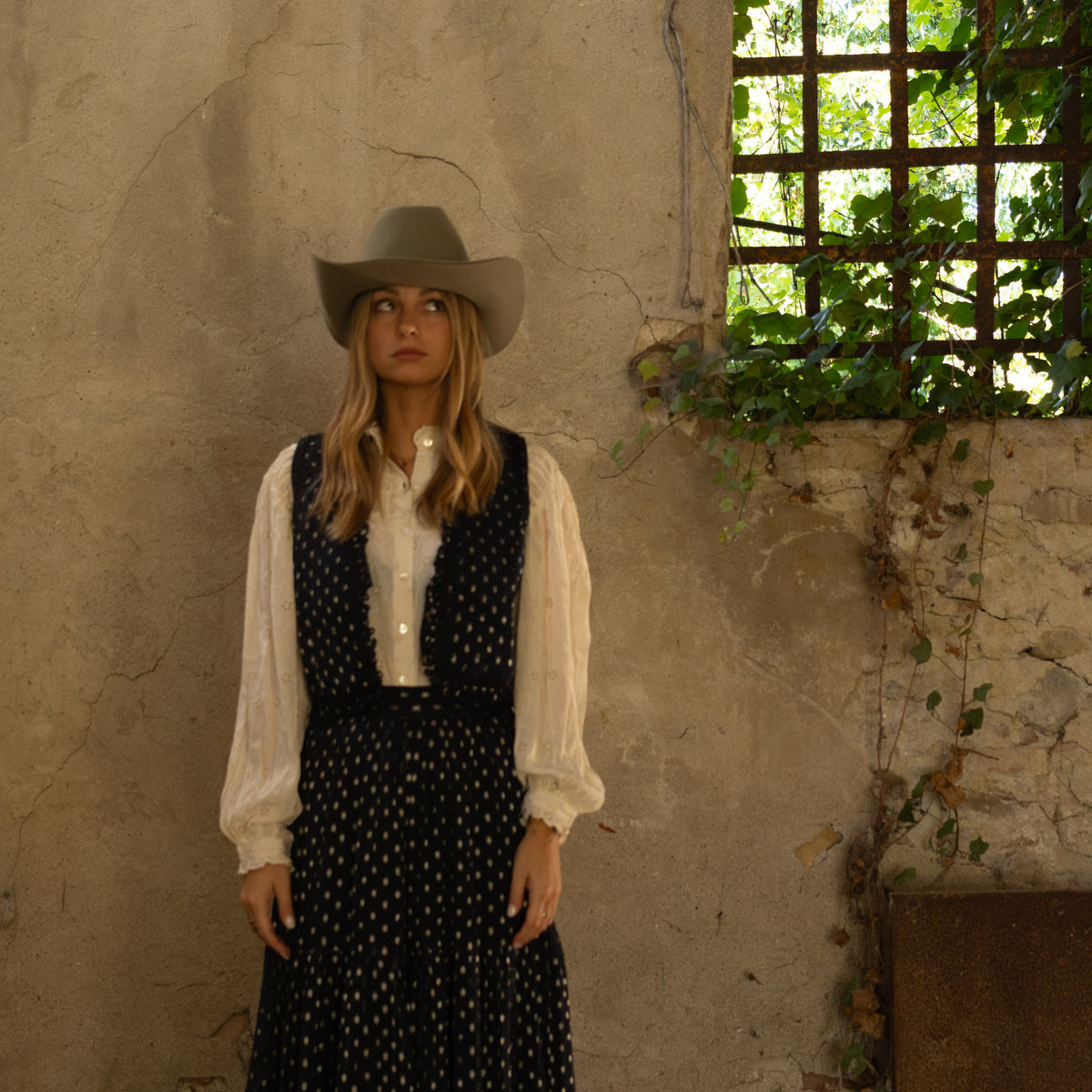 Gilet corto in jacquard