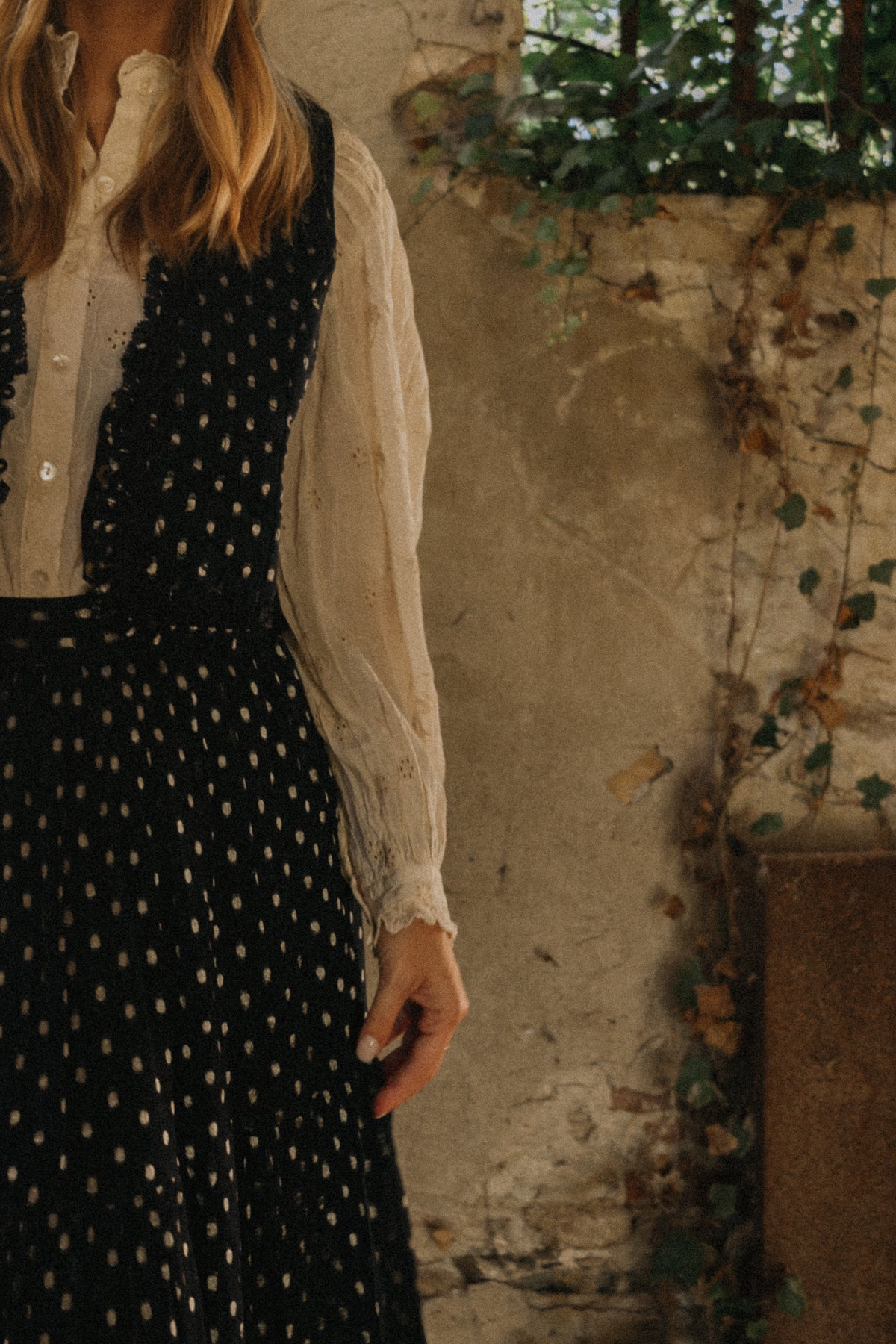 Gilet corto in jacquard