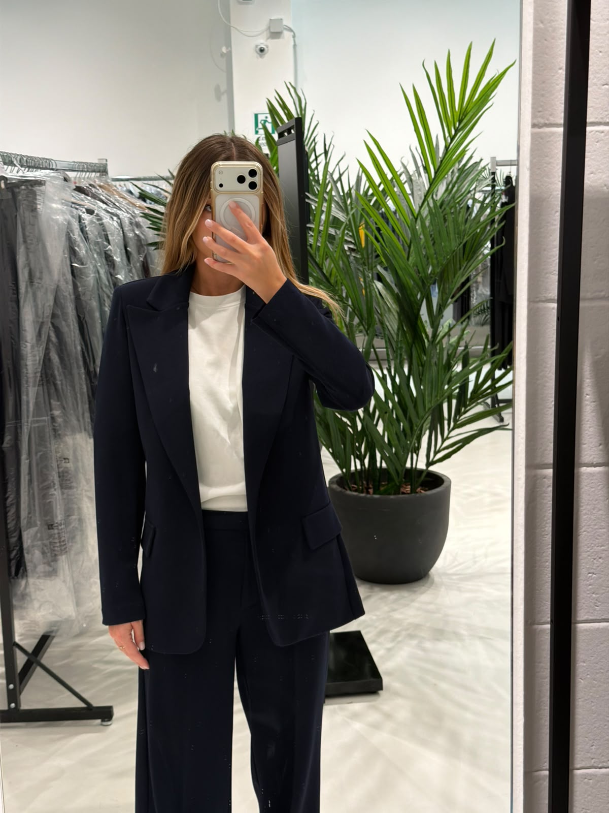Giacca senza bottone | BLU