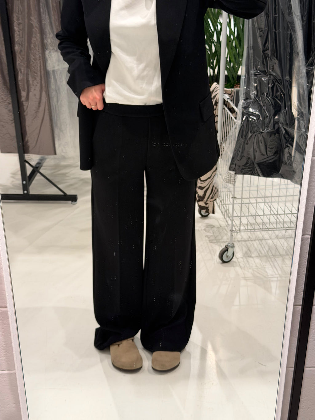 Pantalone Full Length | NERO