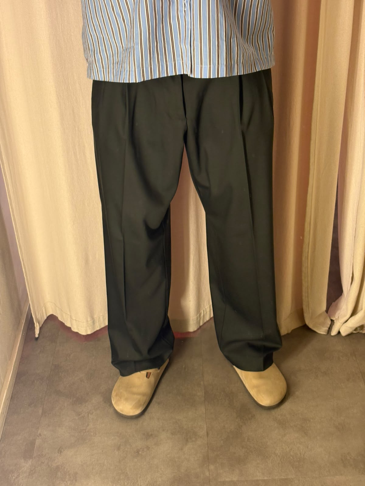 Pantalone pinces | Verde Bosco