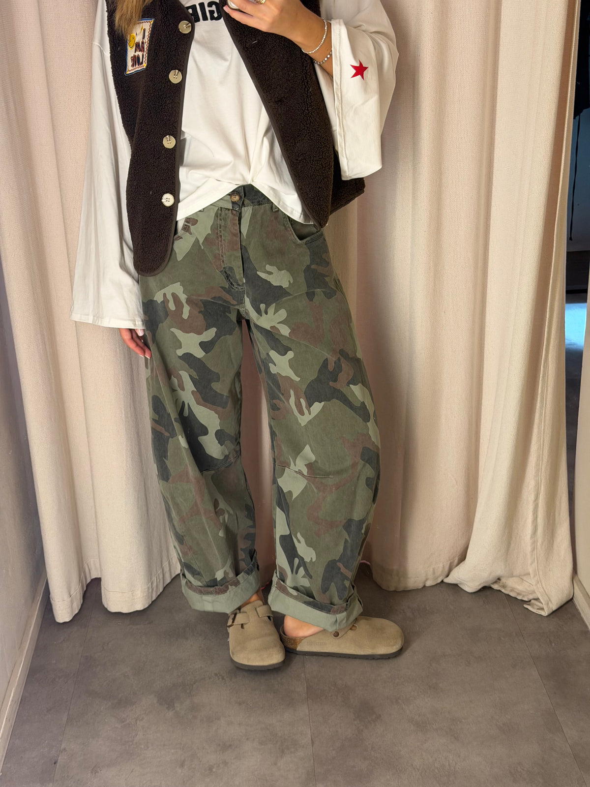 Pantalone Balloon Fit