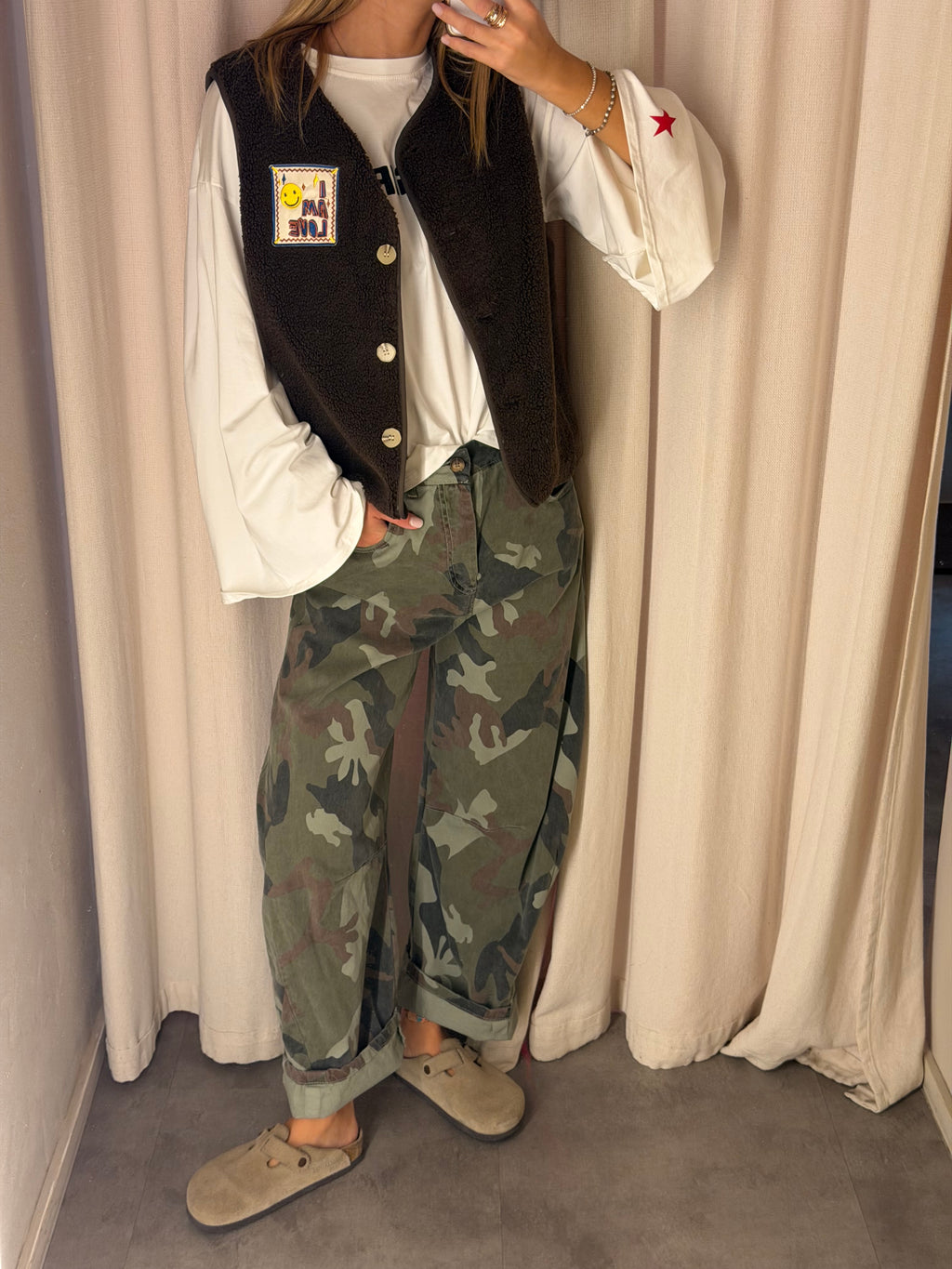Pantalone Balloon Fit