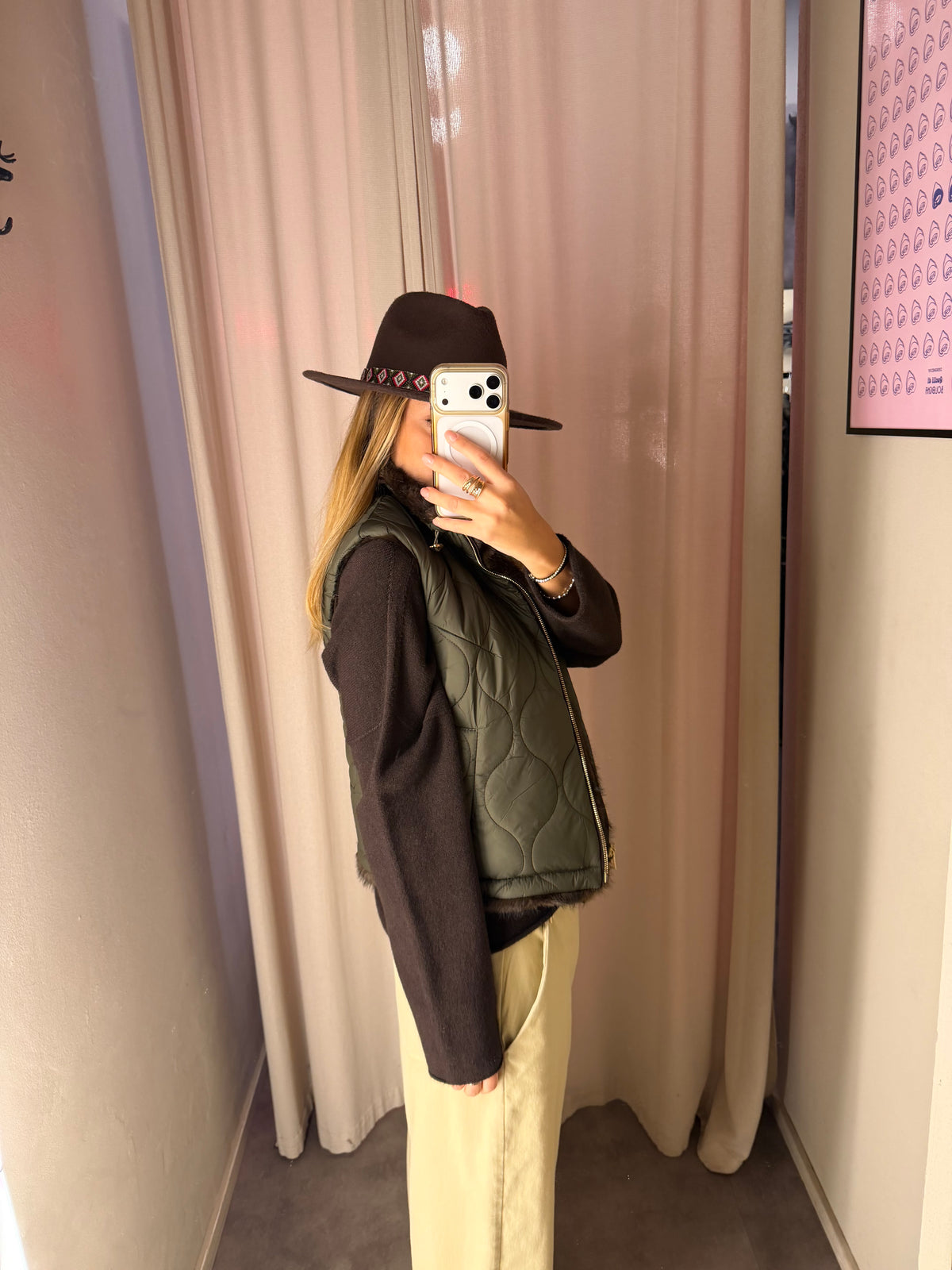 Gilet Trapuntato Reversibile