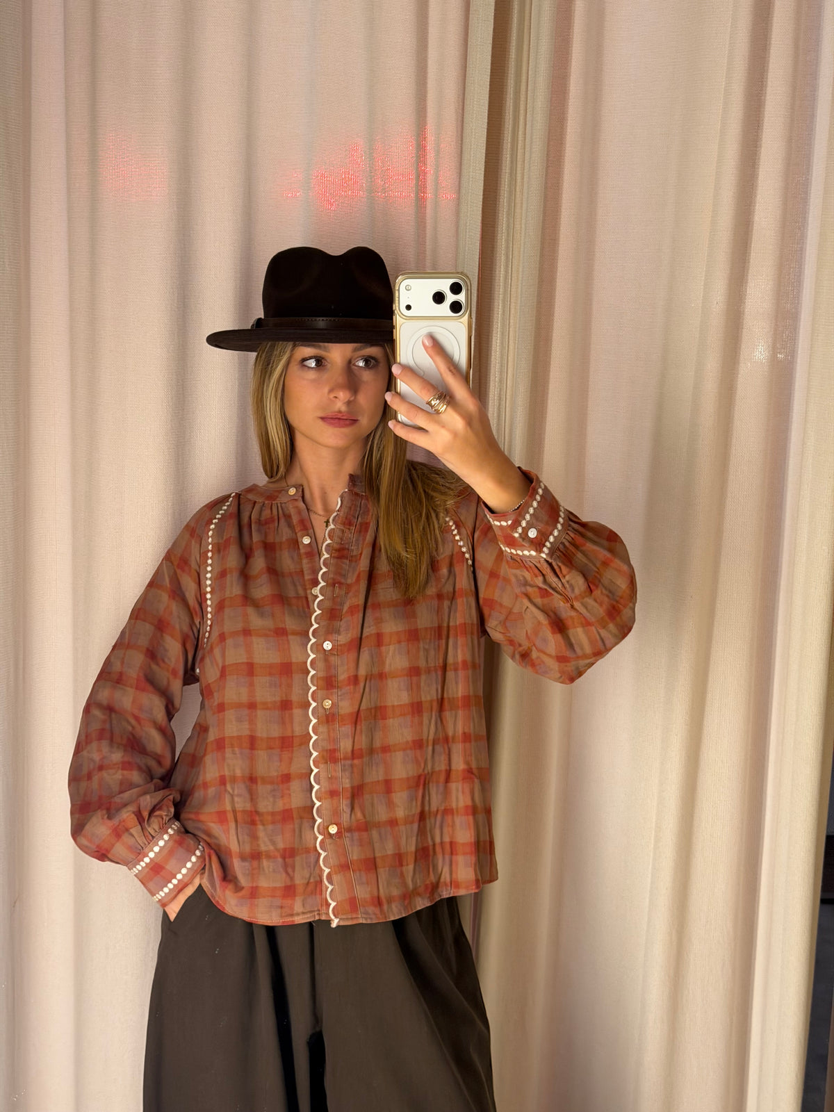 Camicia a quadri