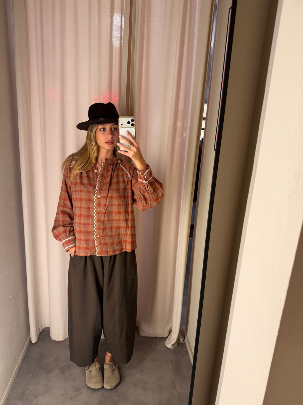 Camicia a quadri
