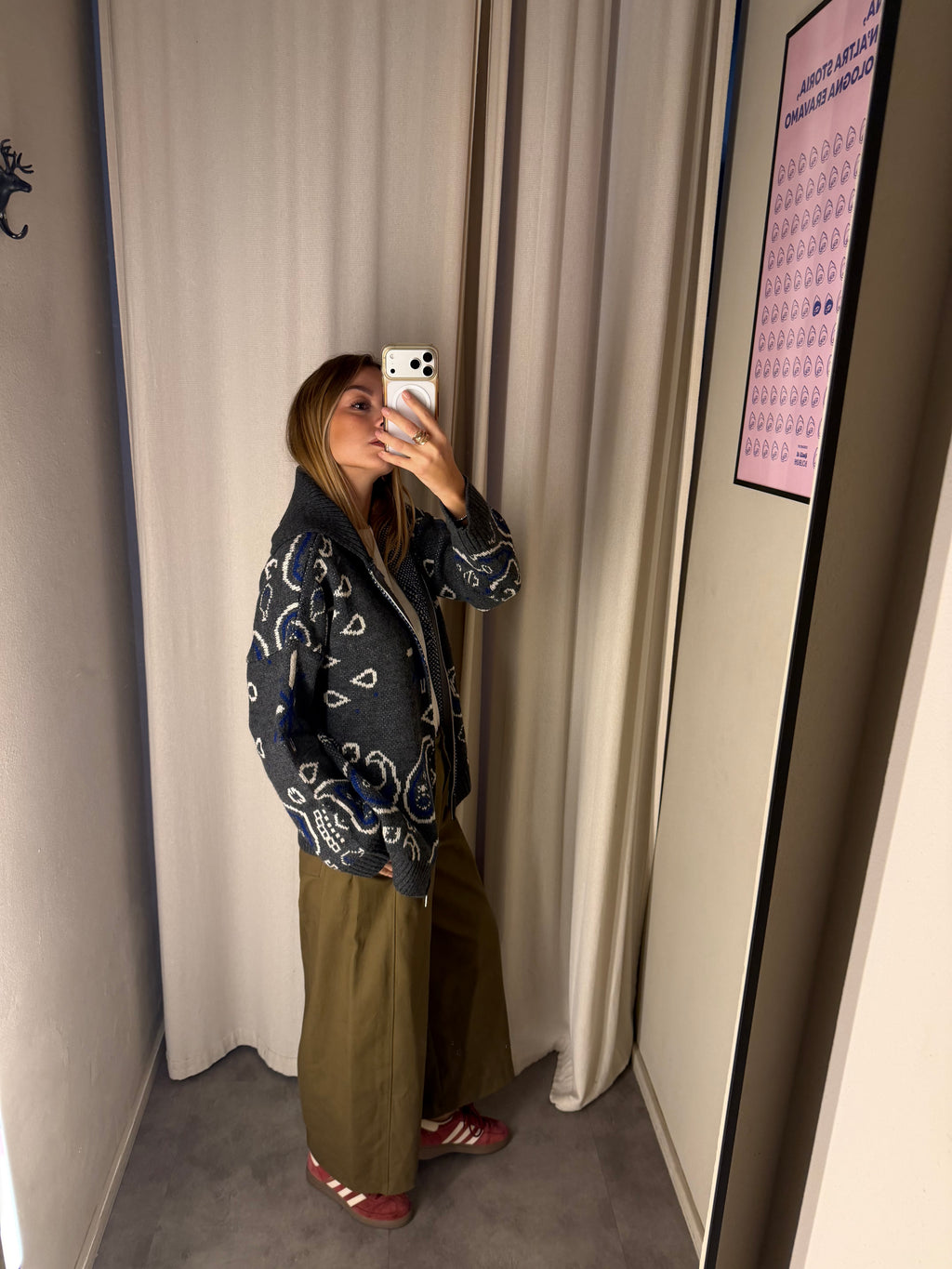 Cardigan Bandana | ANTRACITE & BLU
