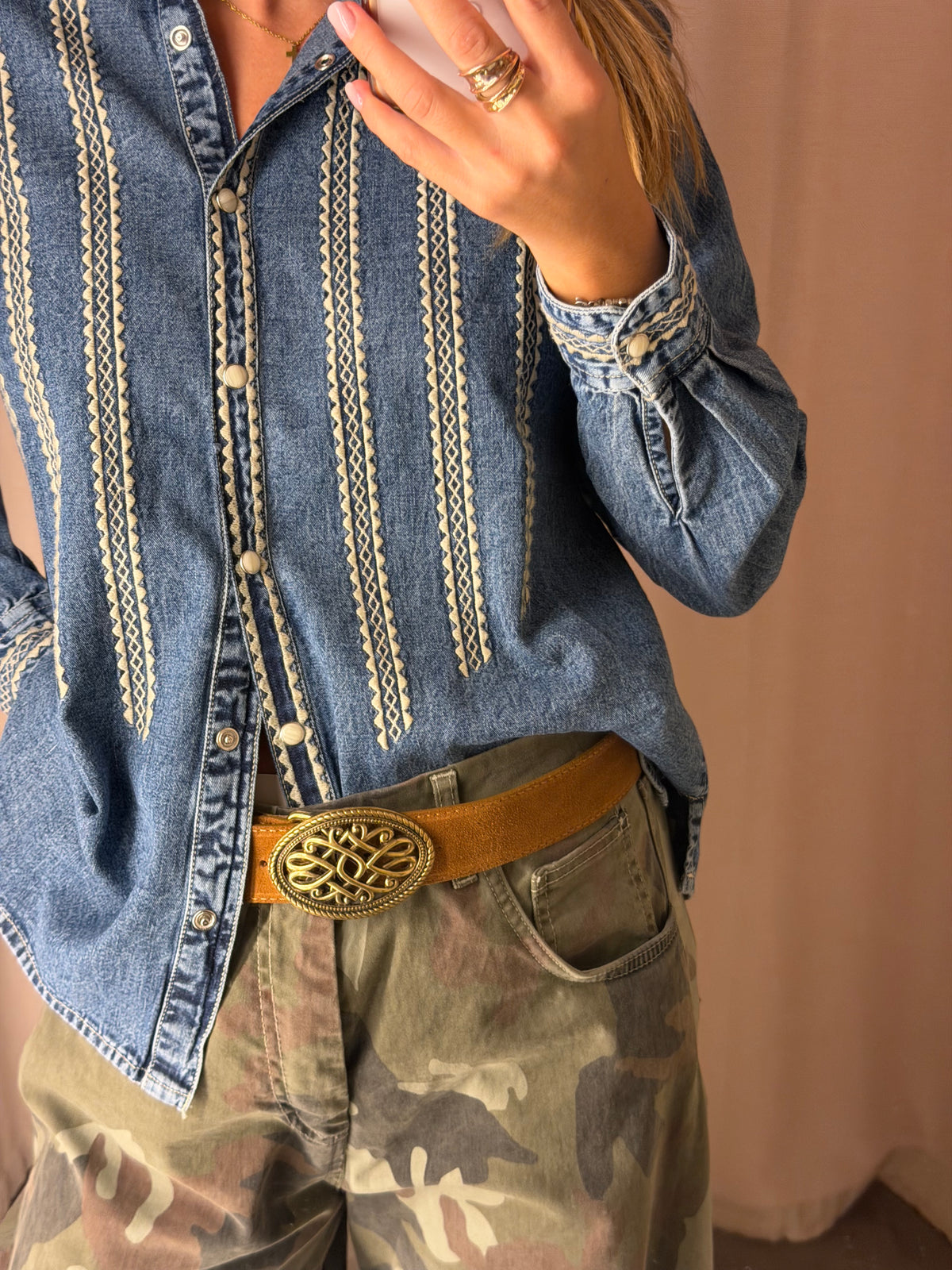 Camicia Ricami