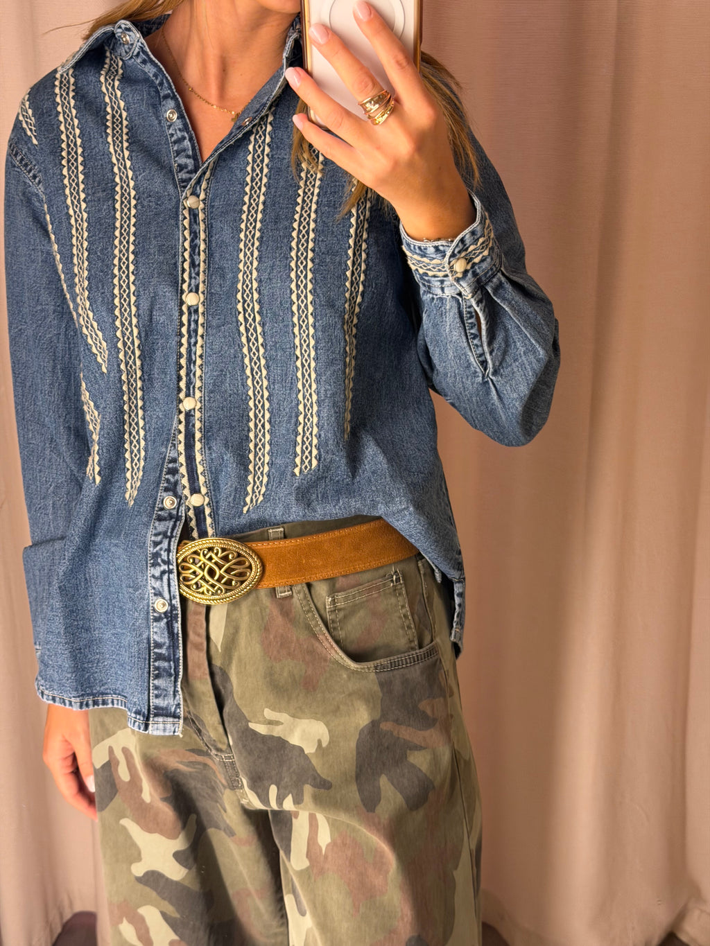 Camicia Ricami