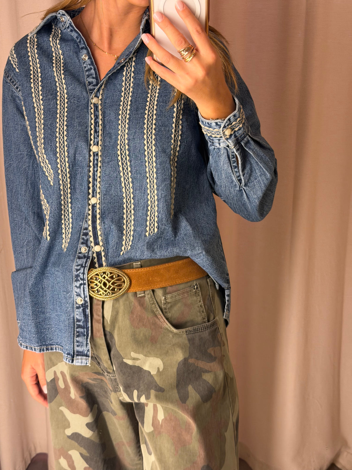 Camicia Ricami