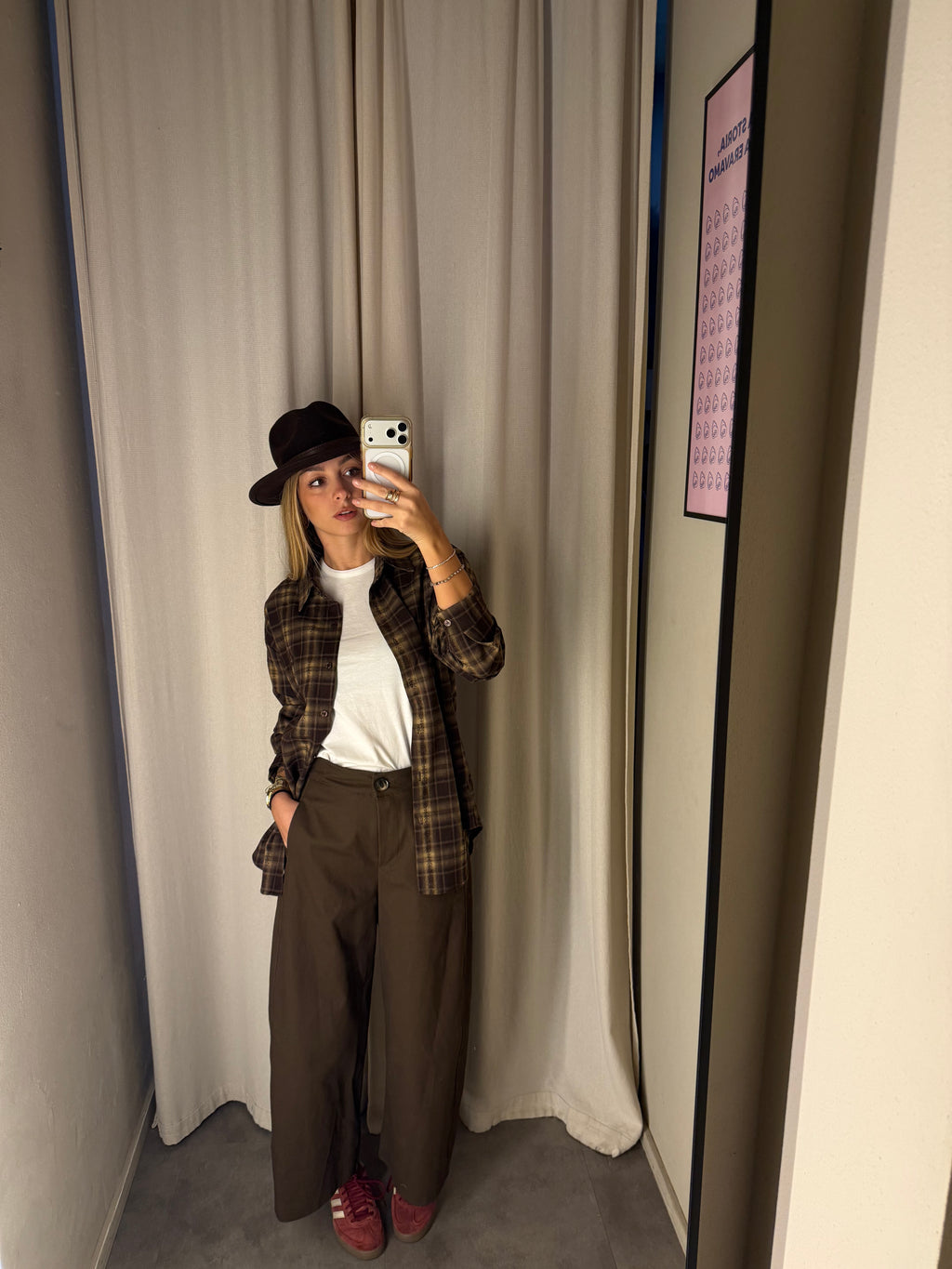 Camicia Check AMOUR