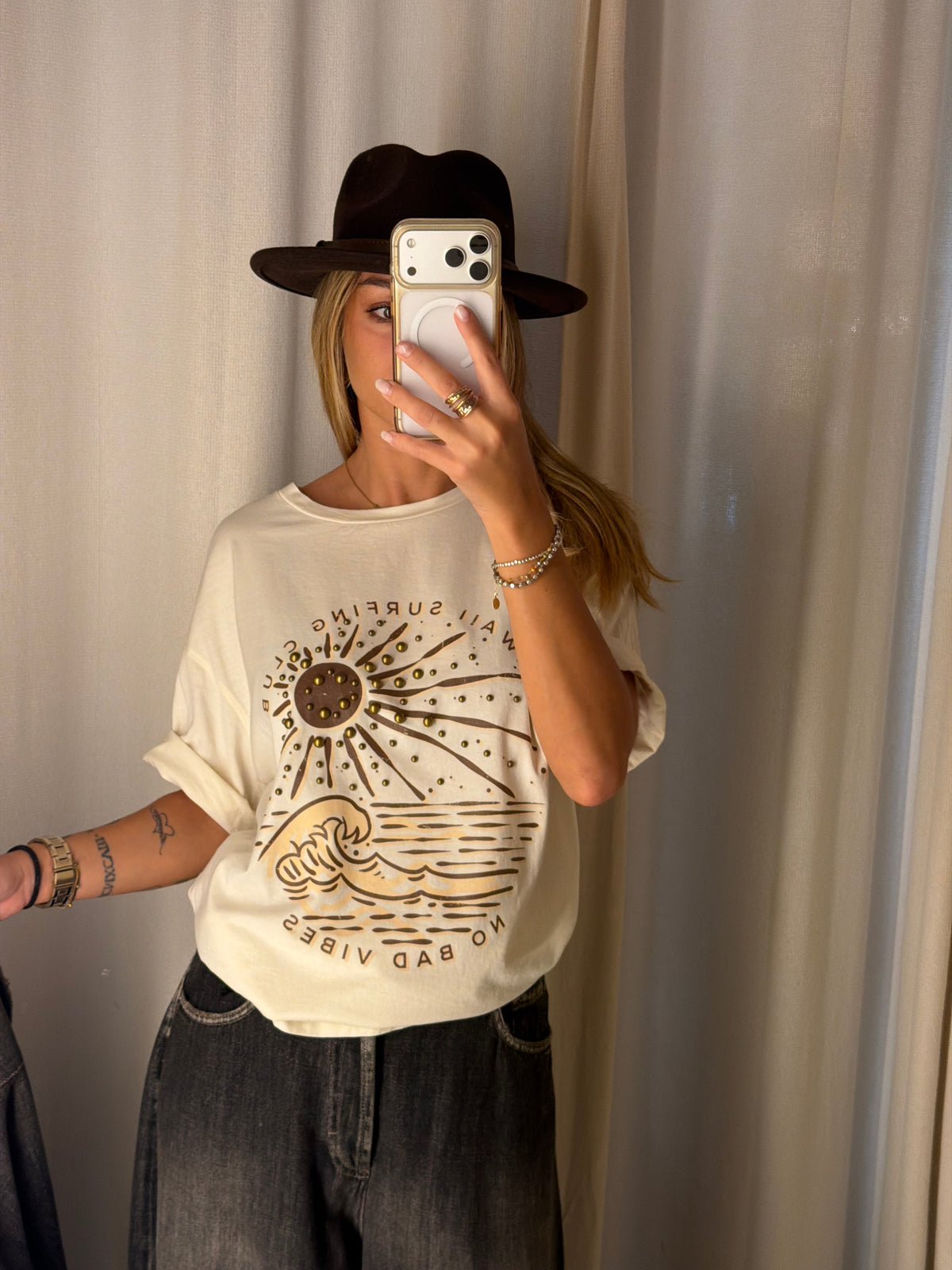 T-shirt No Bad Vibes | Più colori