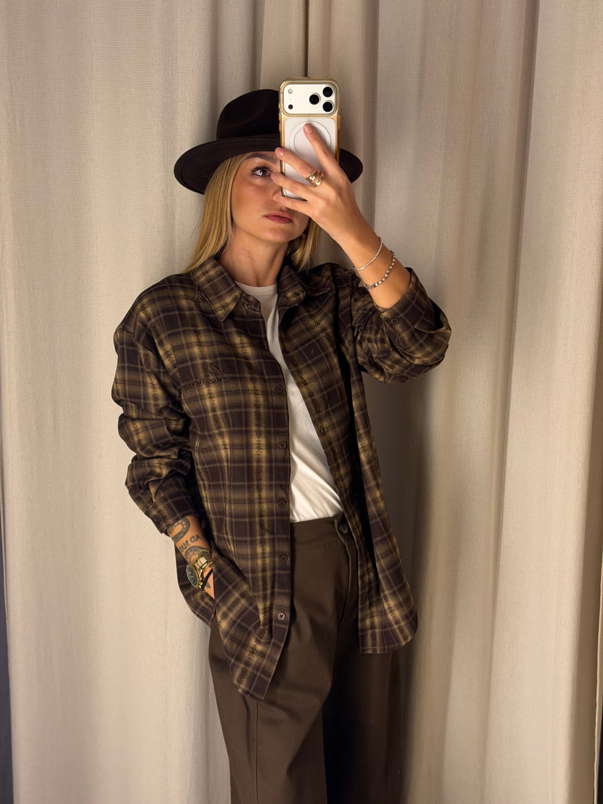 Camicia Check AMOUR
