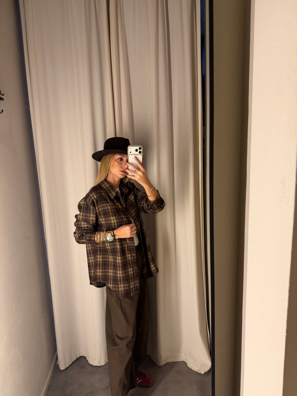 Camicia Check AMOUR