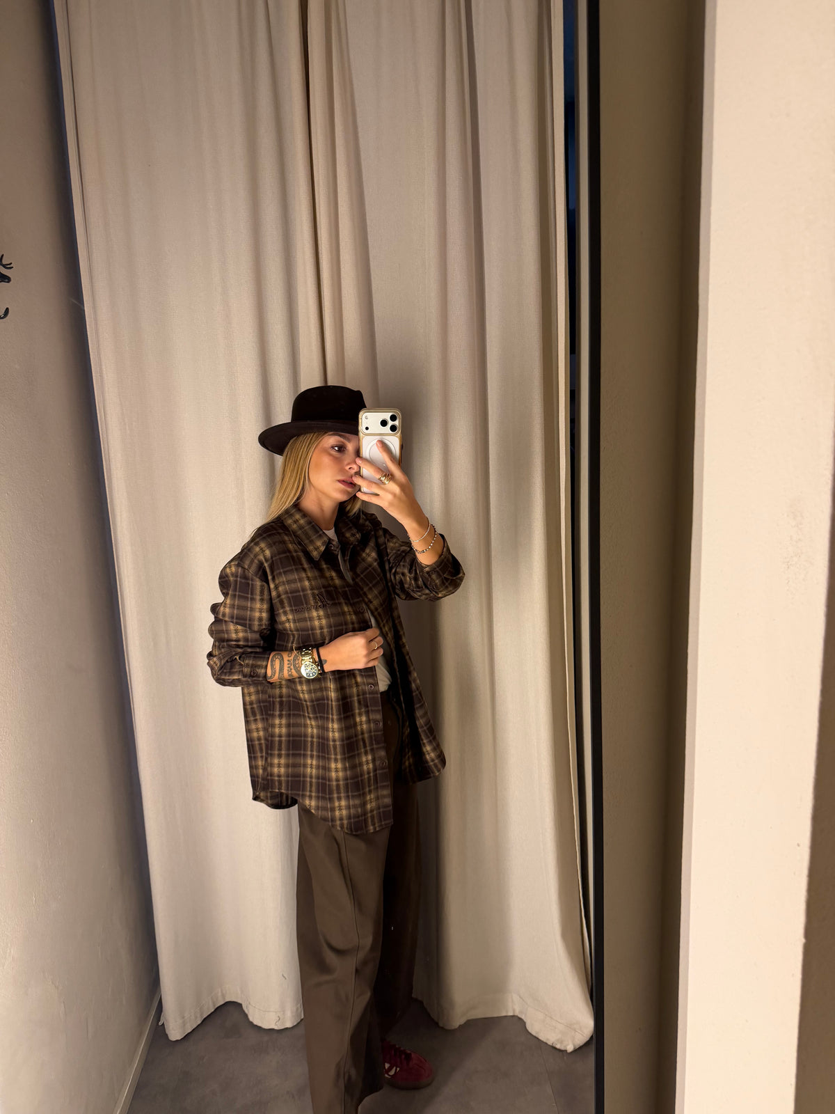 Camicia Check AMOUR