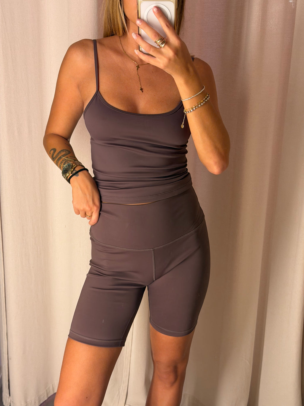 Leggins ciclista corto