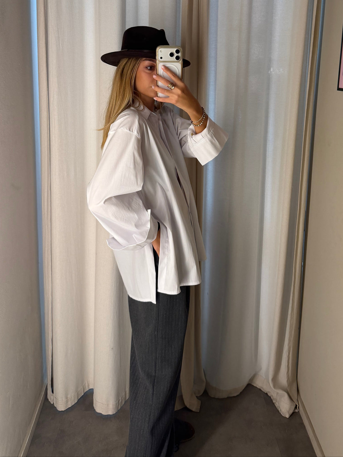 Camicia spacchi laterali