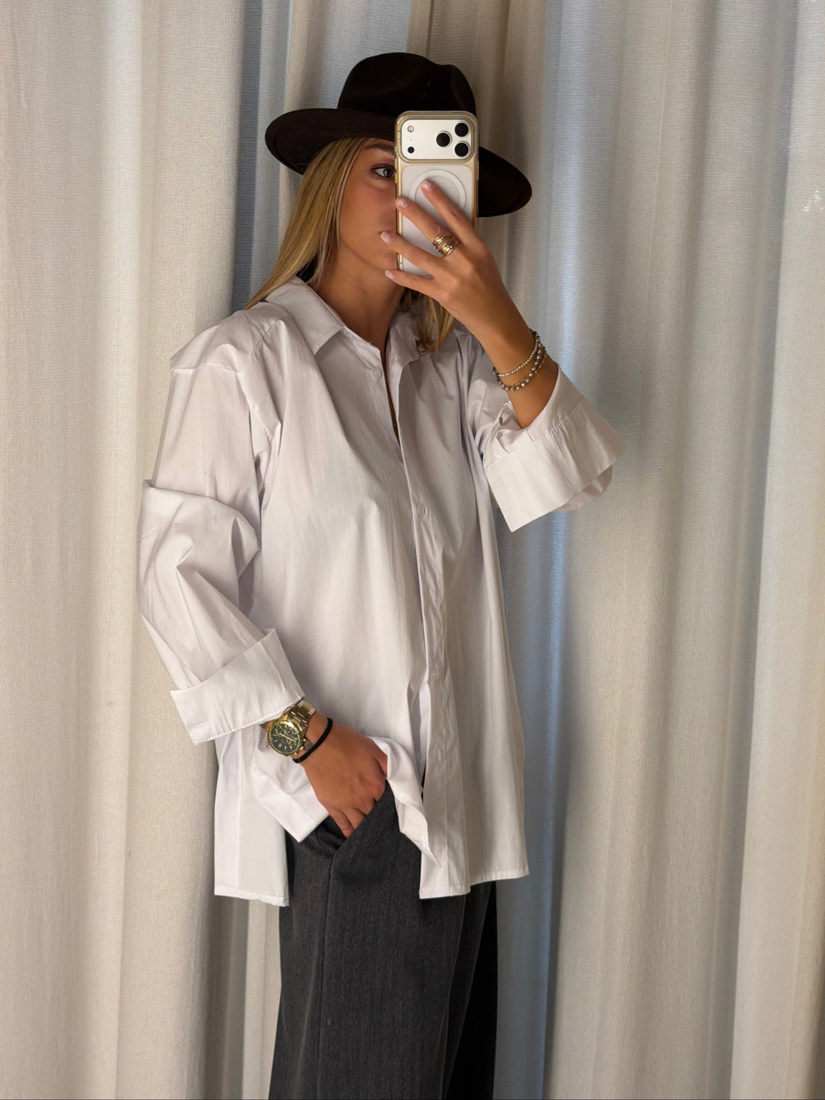 Camicia spacchi laterali