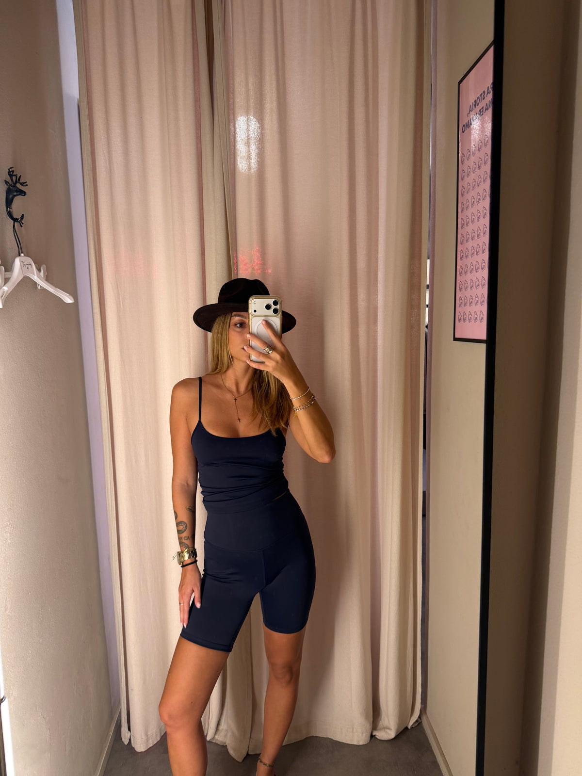 Leggins ciclista corto