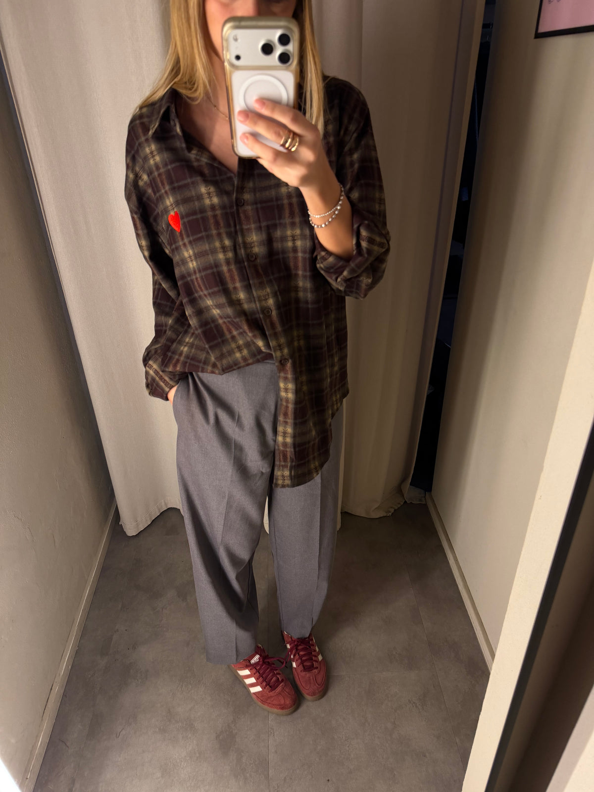 Pantalone Barrel | GRIGIO