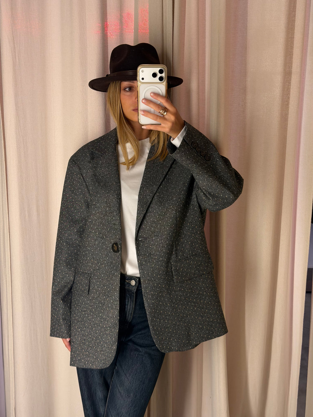 Blazer over