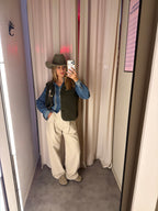 Pantalone a gamba larga