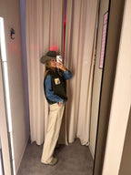 Pantalone a gamba larga