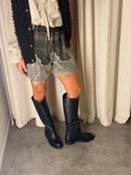 Biker in vera pelle