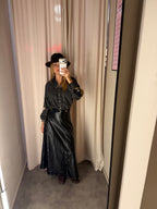 Gonna in ecopelle | NERA